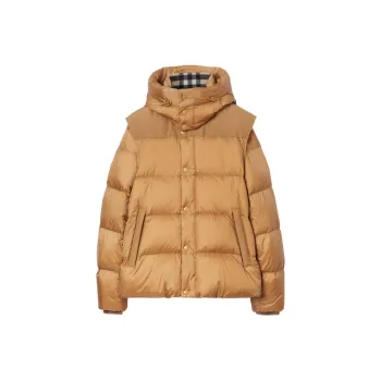 Burberry Long Sleeved Hooded Padded Jacket