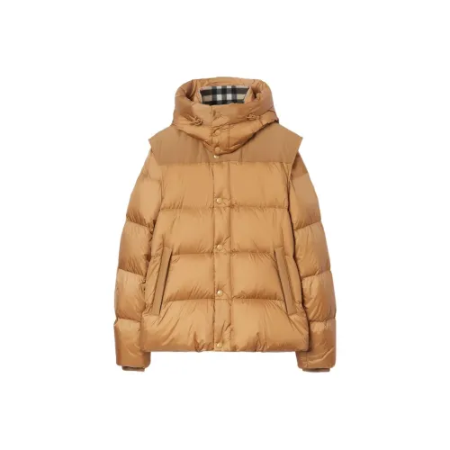 Burberry Long Sleeved Hooded Padded Jacket