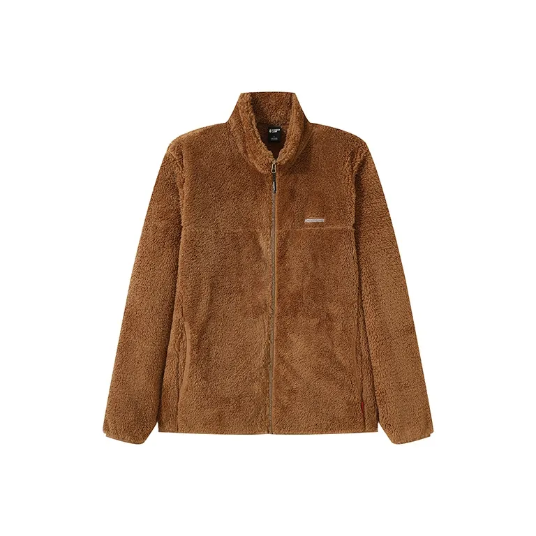 PIONEER CAMP Velvet feel Coat Unisex-4