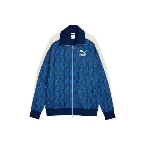 PUMA THE NEVERWORN II T7 TRACK JACKET Jacket Men's Racing Blue