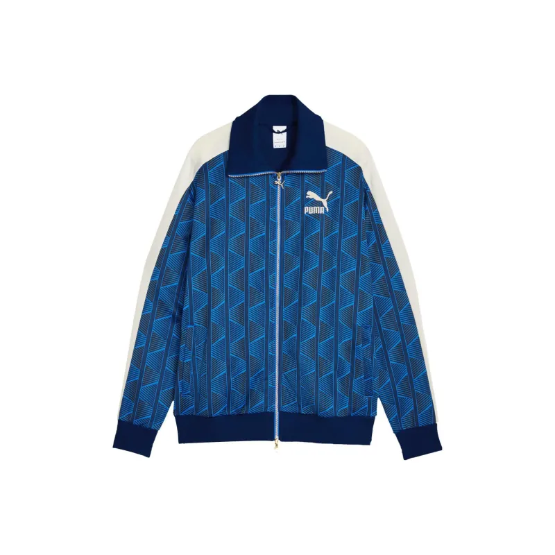 PUMA THE NEVERWORN II T7 TRACK JACKET Men's Racing Blue-0