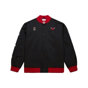 Mitchell & Ness Jacket Unisex Black