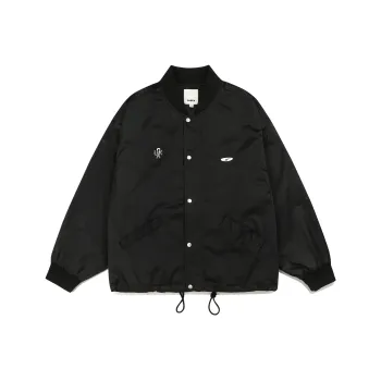 Guuka Baseball Jacket Unisex Black