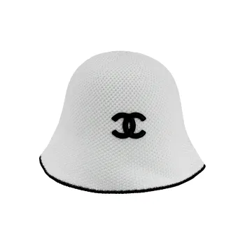 CHANEL Bucket Hats Women's White