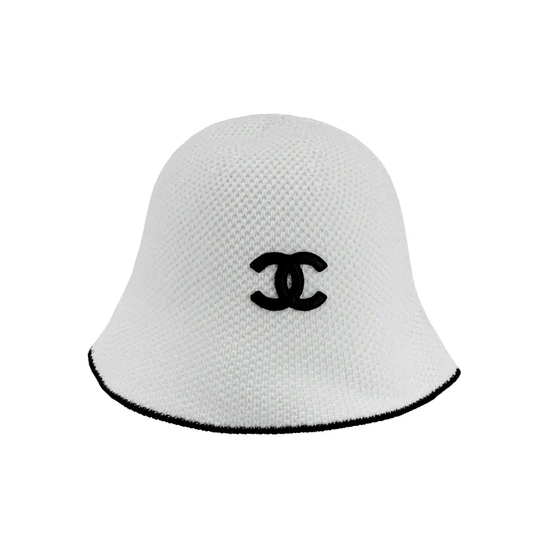 CHANEL Bucket Hats Women's White-0