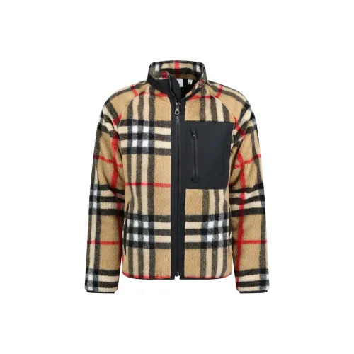 Burberry Norton Vintage Check Fleece Jacket
