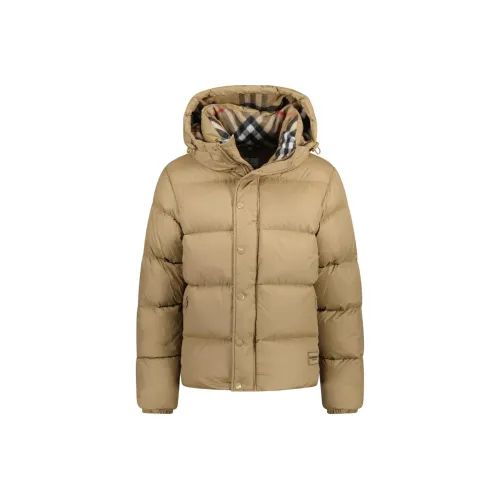 Burberry Down Jacket Men
s Beige