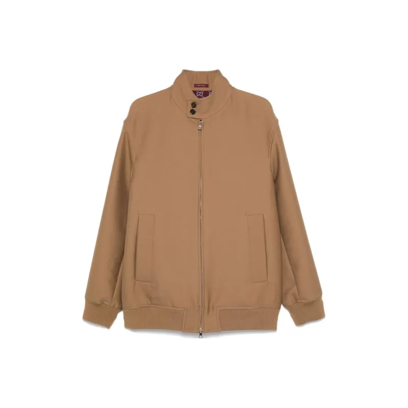 GUCCI Twill Weave Zipped Bomber Jacket-0