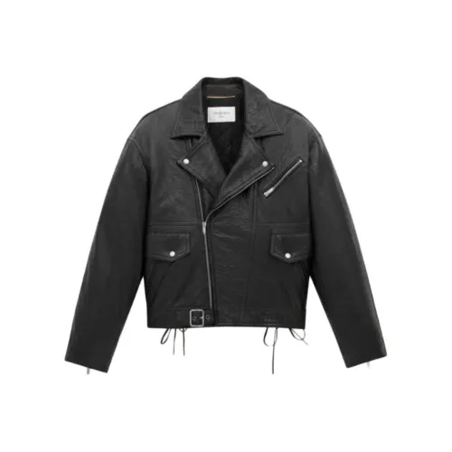 SAINT LAURENT Jackets & Coats Men's Black