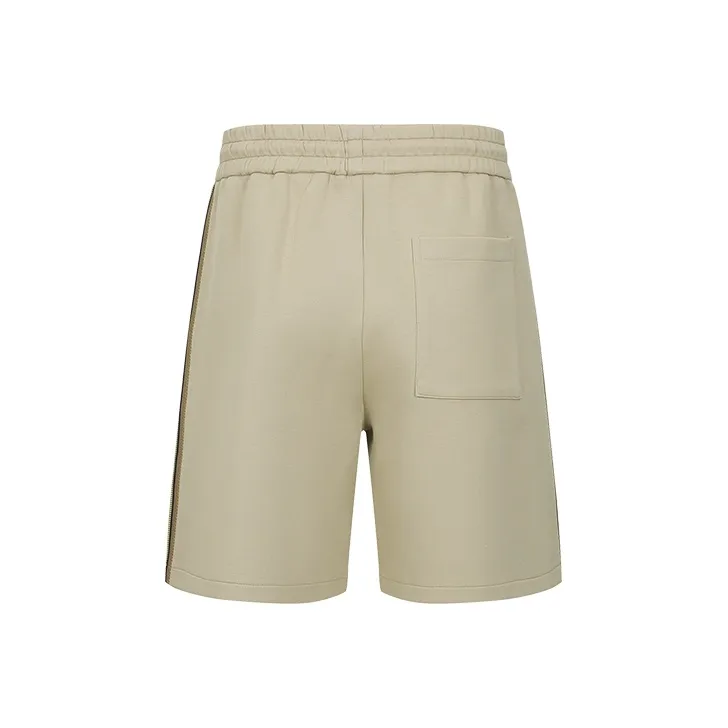 URBAN REVIVO Casual Shorts Men's Khaki-1