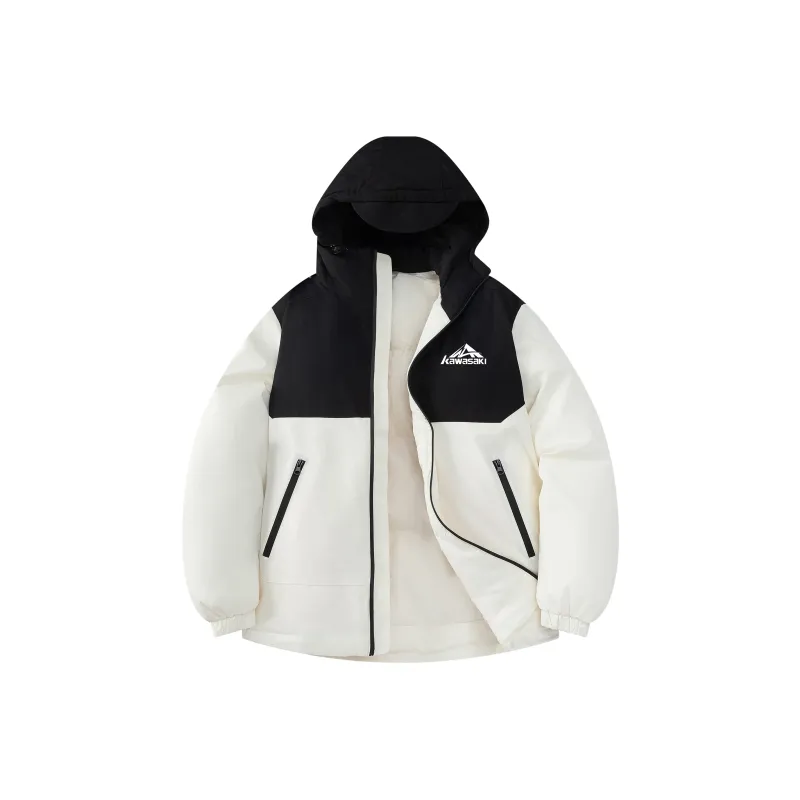 Kawasaki Down Jacket Unisex Pure Black-2