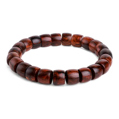 Moon Seal Hundred Rivers Huanghuali Precious Wood Bracelets Unisex