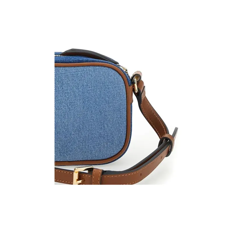 Chloe Cotton Shoulder Bag, Crossbody Bag Regular Kids' Blue-3