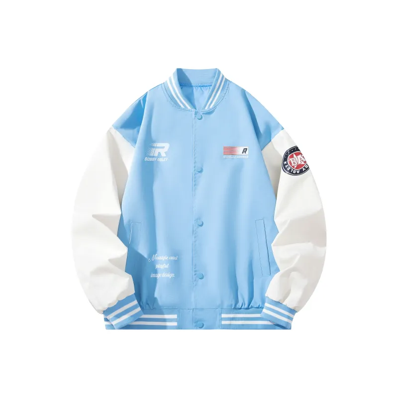BOBBY ABLEY Baseball Jacket Unisex-5