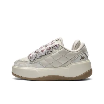Kappa Anti Slip Wear Resistant Low Top Skateboard Shoes Women's Malt Beige Brown