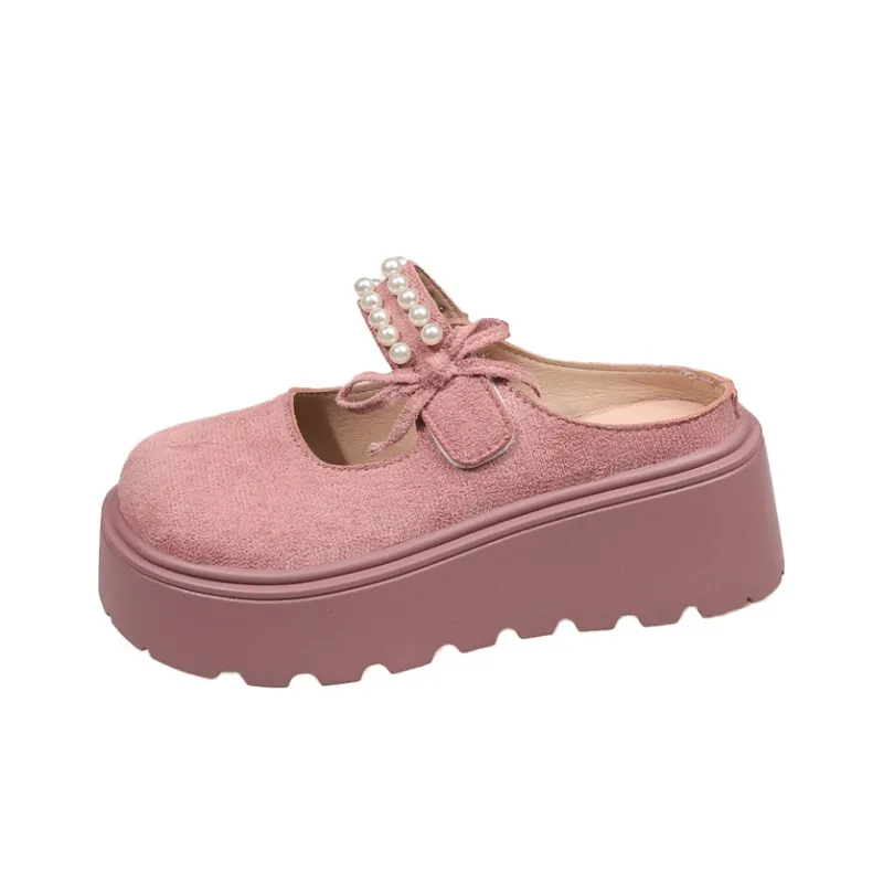 Puppytown Rubber Sole Slip Resistant Abrasion Resistant Closed Toe Slippers Women's-14