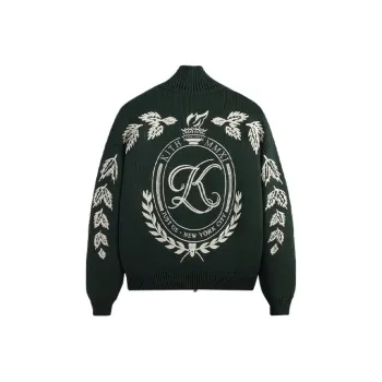 KITH Wyona Full Zip Varsity Sweater