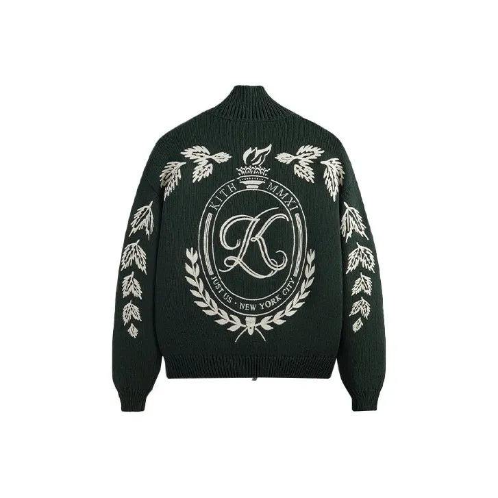 KITH Wyona Full Zip Varsity Sweater-0