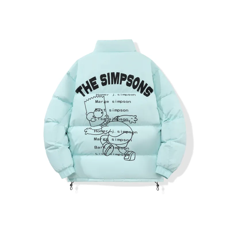 The Simpsons Down Coat Jacket Unisex-14