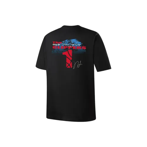 NBA Los Angeles Clippers Team Culture Collection T Shirt Unisex Black