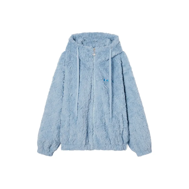 Mmlg Velvet feel Coat Unisex Sea Salt Blue-0