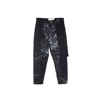 SONG FOR THE MUTE Cargo Pants Men Black