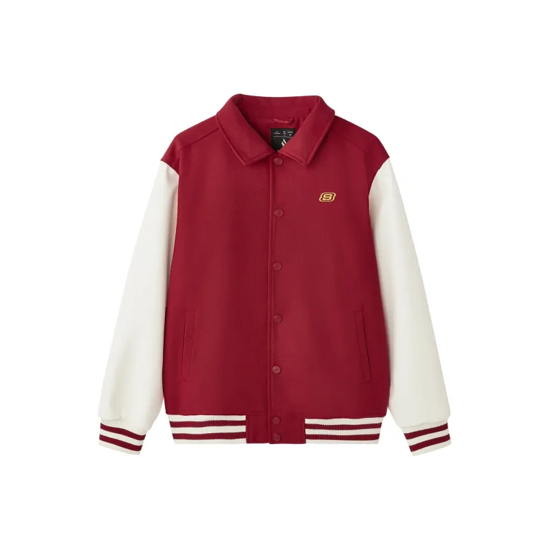 Skechers New Year Jacket Men's Berry Red-0