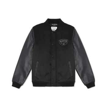 GUESS Baseball Jerseys Men JBLK-Black