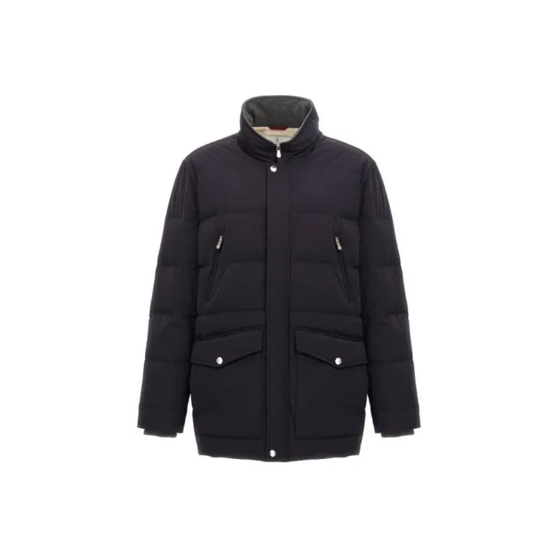 Brunello Cucinelli Hooded Down Jacket-0