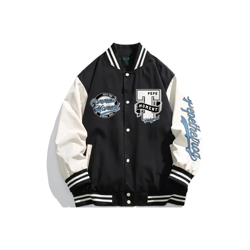Pepe The Frog Baseball Jacket Unisex-2