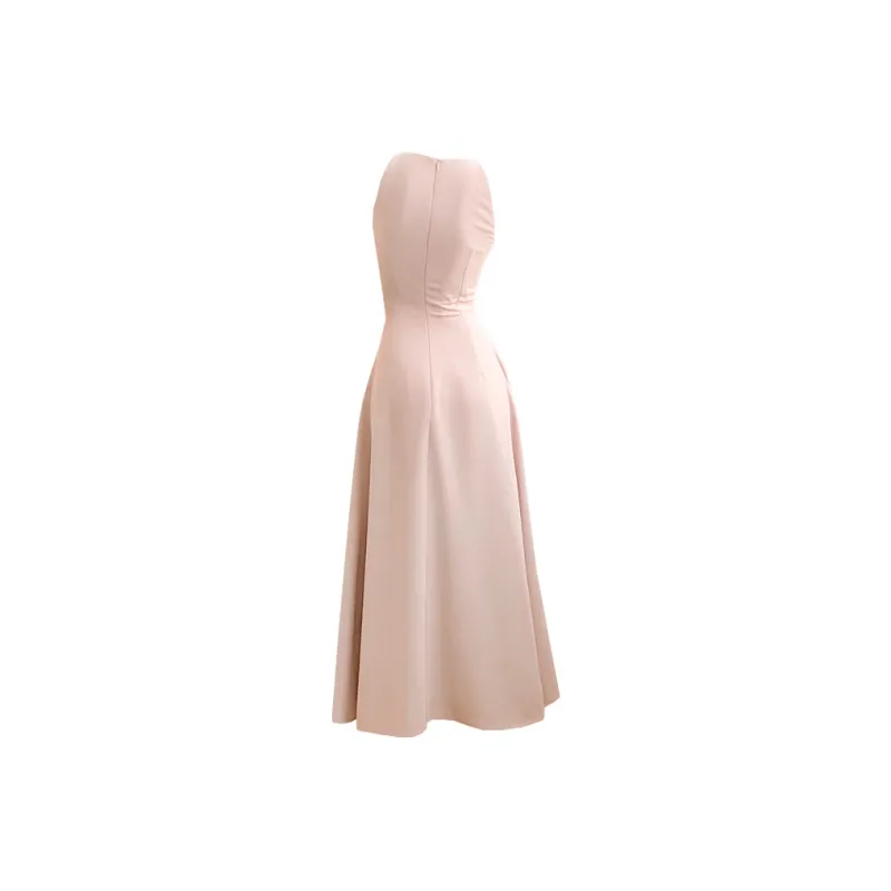 PAZZO Cinched Waist Sleeveless Dress Women's-1