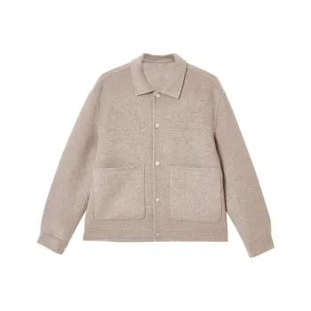 JACK&JONES Coats Men Brown Flower Gray