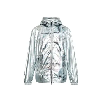DIESEL J Otte Metallic Effect Hooded Jacket