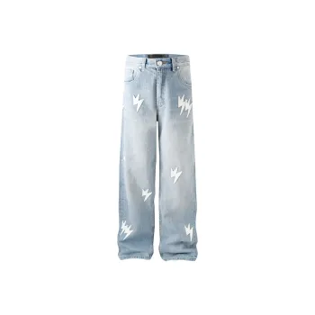 Amexnocap Jeans Unisex Sky Blue