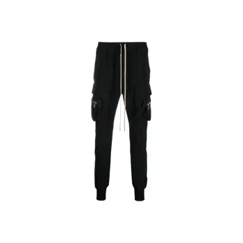 RICK OWENS Cargo Pants Men Black