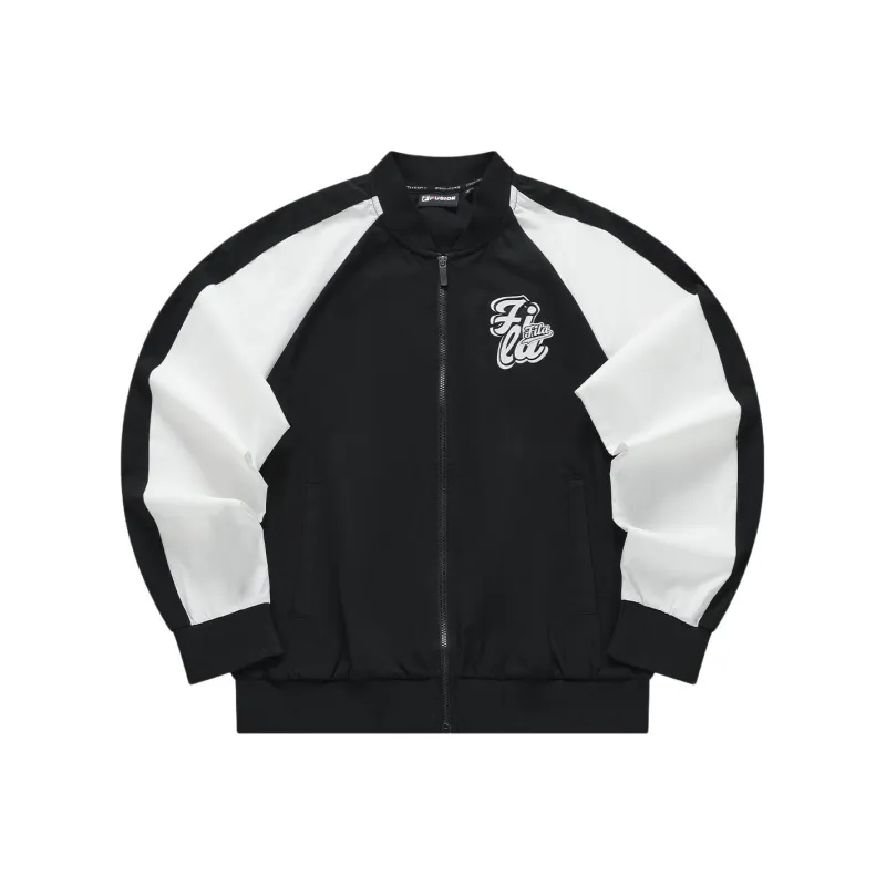 FILA FUSION Baseball Jacket Men's Jet Black-0