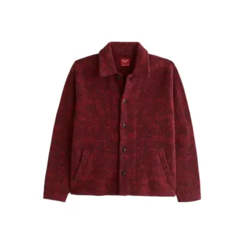 Abercrombie＆Fitch Jackets Coats Men's Brick Red