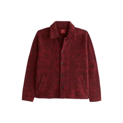 Abercrombie＆Fitch Jackets Coats Men's Brick Red