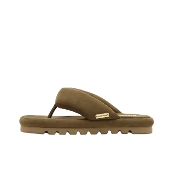 Naked Wolfe Rubber Sole Abrasion Resistant Flip Flops Women's Umber