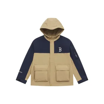 MLB Basic Collection Basic Boston Red Sox SS25 Jackets Coats Unisex Marine Blue/Khaki