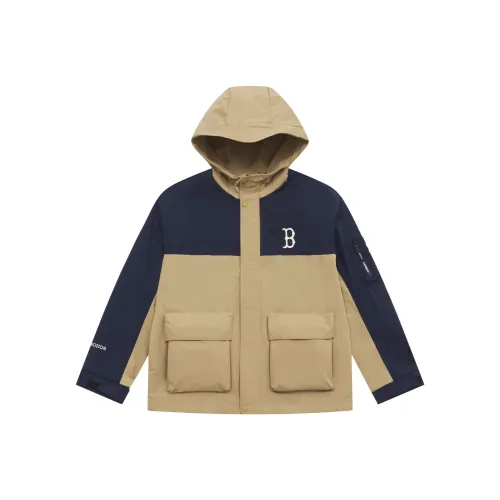 MLB Basic Collection Basic Boston Red Sox SS25 Jackets Coats Unisex Marine Blue/Khaki