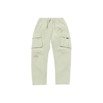 LiNing x GUGONG·BAOYUNLOU Casual Pants Unisex Maroon Gray Green