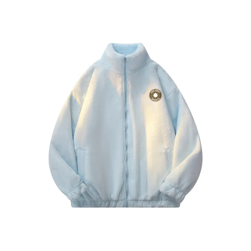 Qnxeey Velvet Jackets Unisex-9