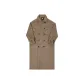Coffee Herringbone Coat 8578