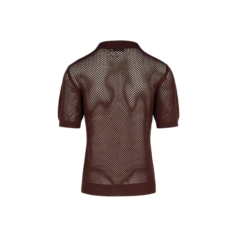 LANEUS SS25 Sweater Men's Brown-1