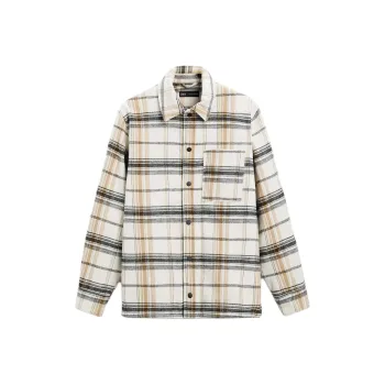 ZARA Jackets Coats Men's Grey / Beige