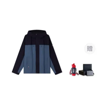 Tommy Hilfiger Windbreaker Jacket Men's Navy Blue