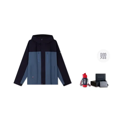 Tommy Hilfiger Windbreaker Jacket Men's Navy Blue