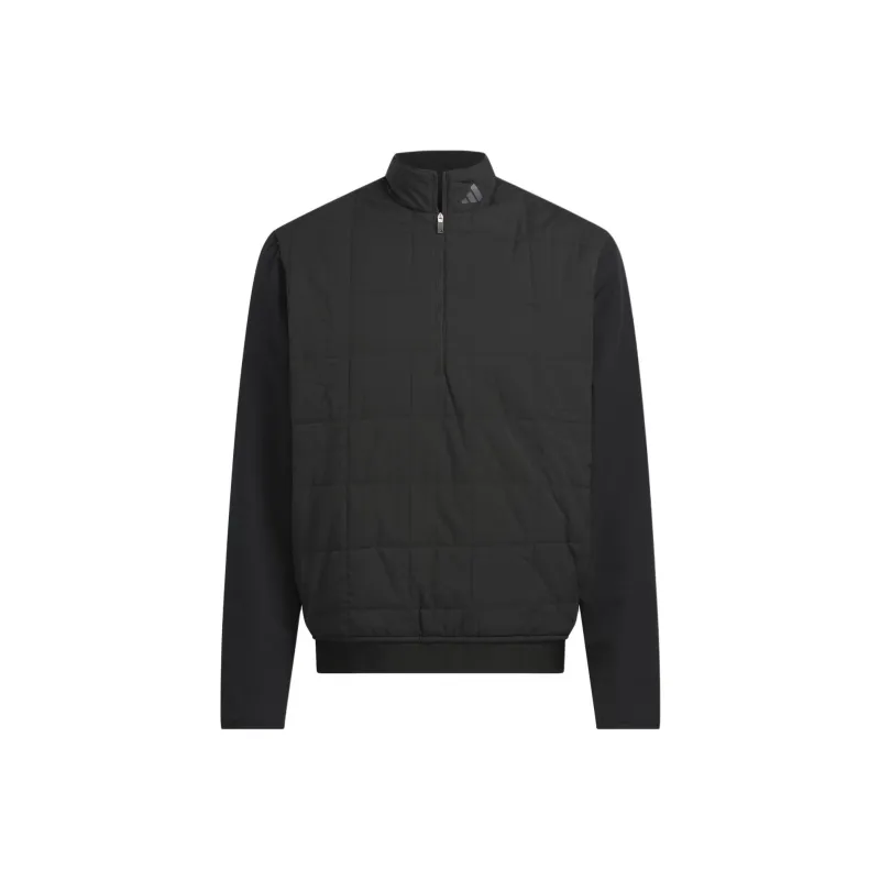 Adidas Free Shipping With AdiClub Ultimate365 Quilted Dwr Half Zip Pullover-0