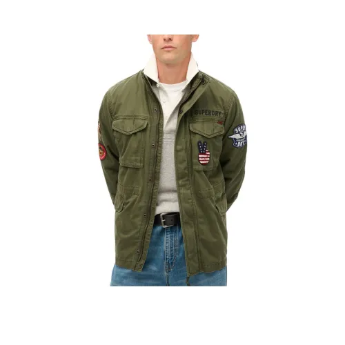 SUPERDRY Jackets Coats Men's Green